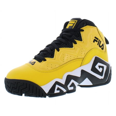 Fila Mb Night Walk Boys Shoes Size 5.5, Color: Yellow/Black