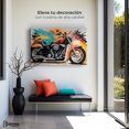 thumbnail image 4 of Cuadro Decorativo Canvas Motocicleta Clásica 90x60 Canvas Revolution, 4 of 4