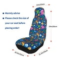 thumbnail image 4 of Sikiie Sea Fish Car Seat Protector 2 Pack Car Seat Cushion Mat, Car Seat Covers for SUV, Truck, Van, 4 of 7