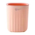 thumbnail image 3 of Kitchen Trash Can, Step-On Garbage Can with Lid, Tall Kitchen & Bathroom Trash Can, Small Office Waste Bin, Pink - Xuniizn, 3 of 7