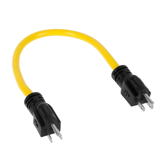 Cable de extensión de alimentación de metal para vehículos recreativos, reemplazo directo, cable convertidor US N5-15P para Amarillo 06 m