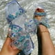 thumbnail image 5 of Sandalias de verano para mujer, sandalias planas sin cordones, zapatos romanos de cristal, sandalias informales con punta abierta Wmkox8yii ytu8720, 5 of 8