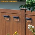 thumbnail image 4 of Solar Light - Solar Light Outdoor Garden Home Garden Decoration Outdoor Landscape Colorful Steps Fence Fence Wall Light, 4 of 5