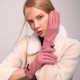 thumbnail image 4 of Guantes estéticos de lana fina - Invierno para clima frío al aire libre - Guantes térmicos cálidos con pantalla táctil - Mujeres, adultos, adolescentes y niñas, 4 of 5