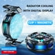 thumbnail image 2 of Celular Refrigerador Radiador Magnético Y Trasero Con Pantalla Digital RGB 3 Velocidades Ajustables para PUBG Sports Mobile en Vivo Transmisión, 2 of 9