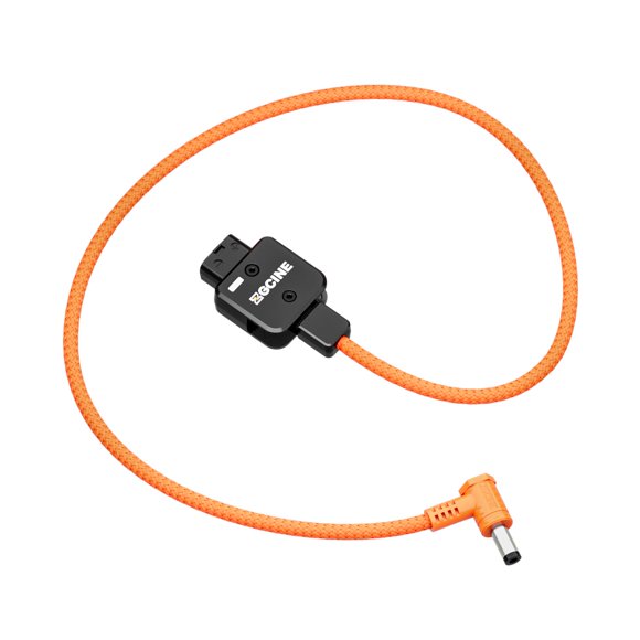 ZGCINE Power cord,Monitor Vedio * 2.5mm Dc With Mount Power Supply D-tap To 5.5 Mount Battery Monitor 2.5mm Dc Power Wire Compatible With Power Cable 180rotatable With Braided 5.5 * 2.5mm To 5.5 *