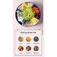 thumbnail image 5 of Cuencos multiusos para fiestas, perfectos para frutas, frutos secos, caramelos, galletas y verduras. Juego de platos para servir divididos en color azul con tapa, 5 of 5
