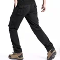 thumbnail image 3 of Big & Tall Straight Stretch Cargo Pants Four Utility Pockets Daily Work Pants S-XXL, 3 of 7