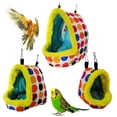 thumbnail image 1 of Fiudx Casa Nido para Pájaros, Acogedora Cueva Colgante para Periquitos, Cálido Refugio Invernal, Decoración para Animales Pequeños, Lugar Seguro para Dormir, Diseño de Jaula con Clip, Santuario para, 1 of 2