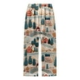 thumbnail image 5 of Christmas Pajamas Women's Christmas Printed Pajama Set Festive Long Pants & Top Combo, 5 of 5
