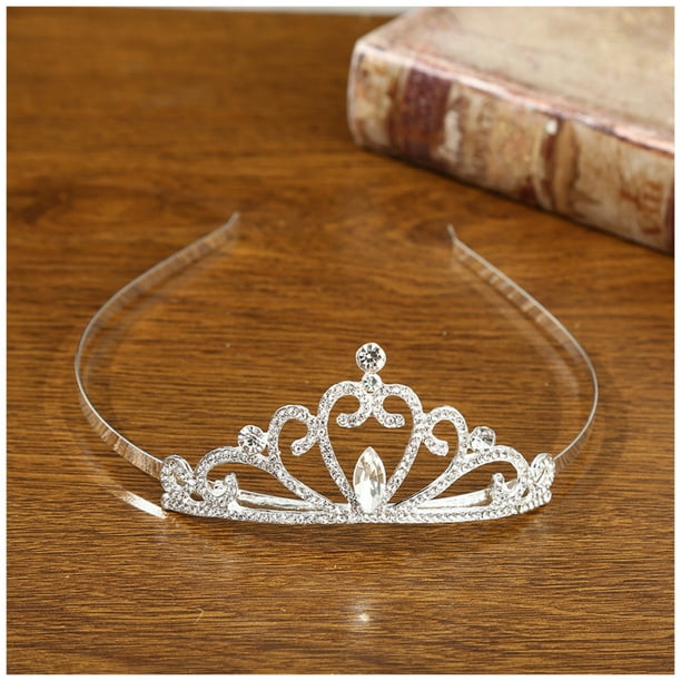 Wedding Tiara Silver Crown Sparkly Semicircle Hair Styling Accessories for Stage Show Performance Type B Wedding Tiara Silver Crown Sparkly Semicircle Hair Styling Accessories for Stage Show Performance Type B