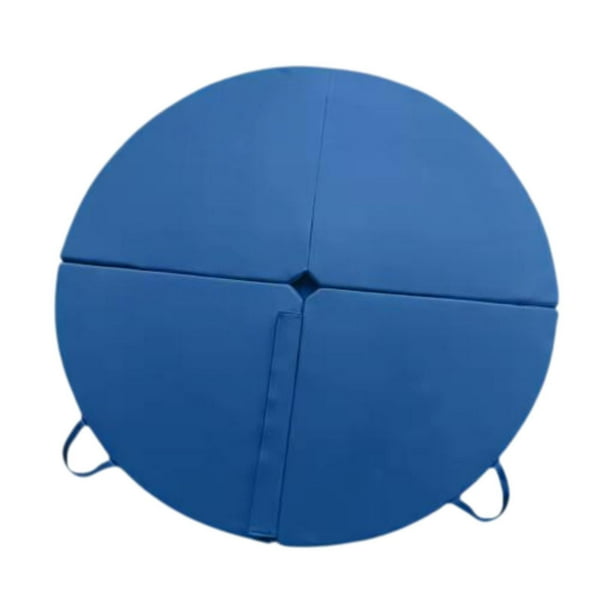 Pole Dance Crash Mat para acolchado para el gimnasio en casa de de ejercicio Azul