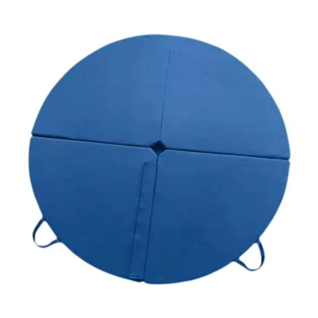 Siruishop Pole Dance Crash Mat Thickened Padding for Exercise Home Gym Blue