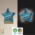thumbnail image 4 of Star Night Light Auto On/Off Plug-in Wall Light with Light Sensor Warm White LED for Home Party Blue and Gold Ocean, 4 of 6