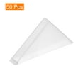 thumbnail image 3 of 50Pack Corner Protectors 5x50mm Plastic Right Angle Corner Guards Cushion, White, 3 of 6