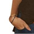 thumbnail image 4 of ClodeEU Womens Casual Lightweight 3/4 Sleeve Crewneck T Shirts Tops,Loose Fit Tunic Pullover Brown,Womens Plus XXL, 4 of 5