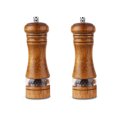 thumbnail image 1 of 2 molinillos de sal y pimienta, molinos de especias manuales, molinillo de pimienta de madera, salero y pimentero de madera, salero y pimentero ajustable de madera (color antiguo) oso de fresa Electrónica, 1 of 5