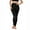 Black, variant on FANNYC Women's Yoga Pants Full Length Leggings Loungewear Slim High Waist Biker Trousers Elastic Waistband Quick-Drying Breathable Workout Sweatpants For Gym, Jogging, Training,S-XL