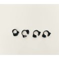 thumbnail image 1 of Helix Racing Hose Clamp 111-2222 0.34 Inch To 0.4 Inch Clamping Range; Ratchet Style; Black Nylon; Pack Of 100, 1 of 1