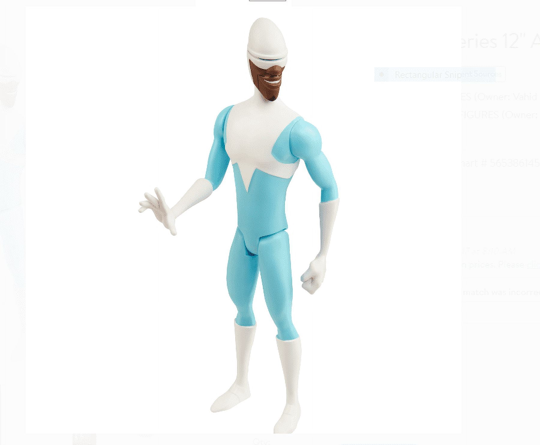 THE INCREDIBLES Frozone フィギュア Incredibles champion series 12