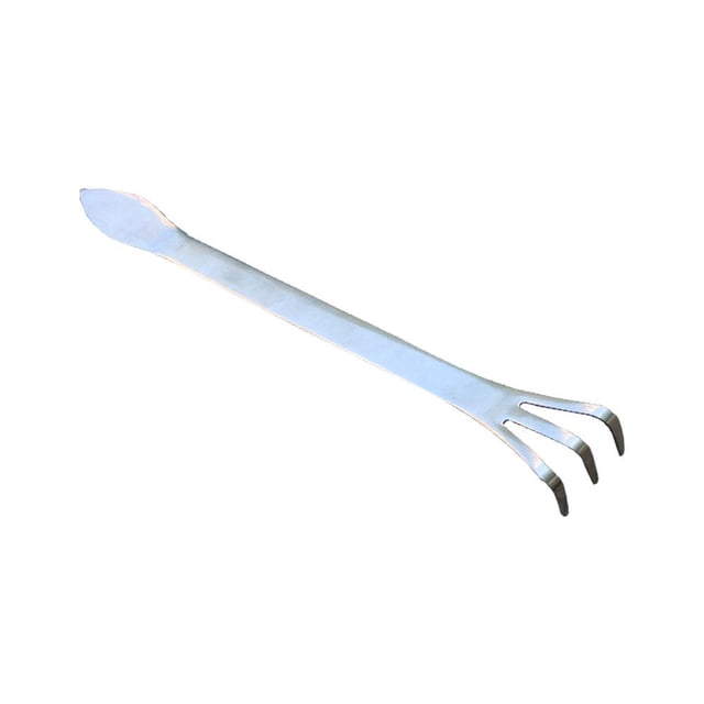 CAIROYAR Pinza de acero inoxidable para rastrillo de raíces de bonsái, perfecta para aflojar ▲а △а Suelo