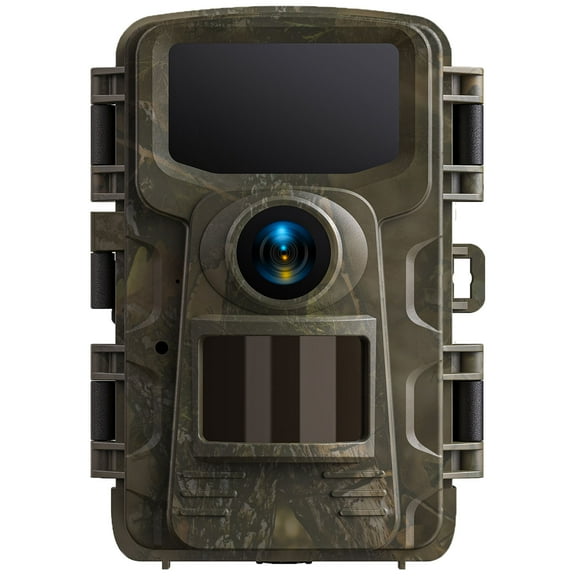 CAMPARK Infrared Trail Camera 36MP 2K Game Camera with Night Vision Waterproof 65FT Wildlife Scouting Hunting Trail Cam with 120° Wide Angle Lens 2.0" LCD
