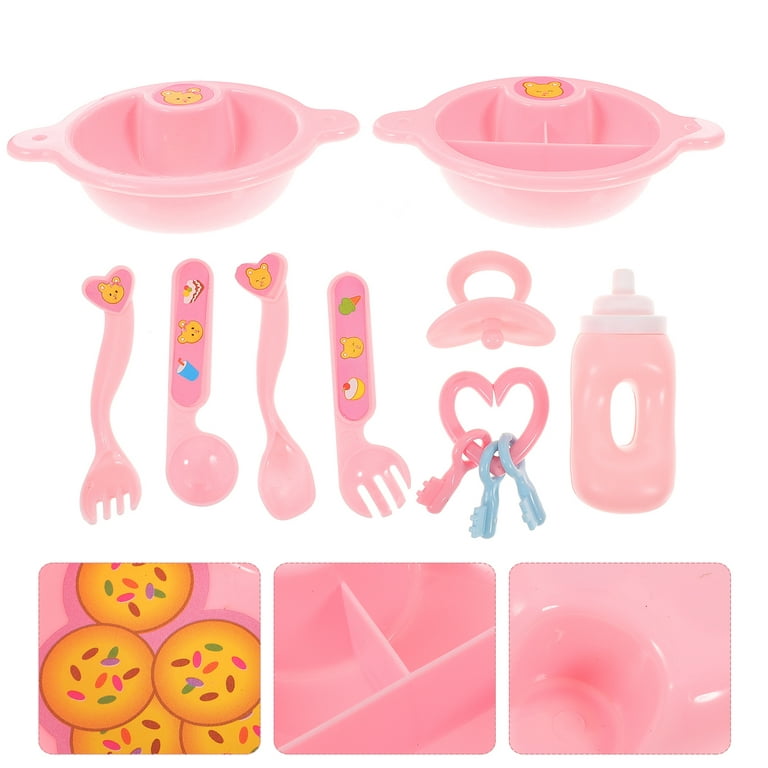 Simulation Doll House Music 3D Folding Early Education Entertainment Baby  Pretend Toy Cooking Coffee House Toy Baby Products