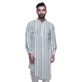 thumbnail image 1 of Atasi Rayon Ethnic Long Kurta For Boys Printed Party Wear Kurta For Men, 1 of 6