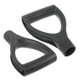 thumbnail image 1 of LITINKIMI 2 Pcs Poignée de Remplacement Confortable Noire pour Outils de Fourche et Pelle de Jardin, 1 of 8