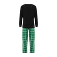thumbnail image 5 of Meihuid Christmas Family Matching Pajamas Set Cute Santa Print Tops and Pants Pajama PJS Sets Sleepwear for Family, 5 of 9