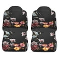 thumbnail image 5 of Fotbe Butterfly with Fowers Pattern Automotive Seat Covers for Cars Trucks and SUVs – Car Seat Covers for Front Seats,Protective Seat Covers,Vehicle Seat Covers, Set of 2, 5 of 9