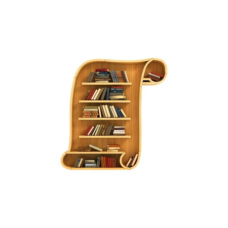 

Heiheiup Book Lovers Heart Shaped Bookshelf Pendant Acrylic Ornament Pendant Bead Auction