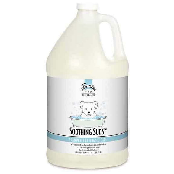 Soothing Suds Pet Shampoo Dog Cat Sensitive Skin Concentrated Gallon Choose Size (1 Gallon)