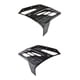 thumbnail image 1 of Par De 2 Cubiertas Delanteras Superiores Negras Para Rt200 2020 De 2025 Italika Original, 1 of 3
