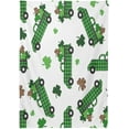 thumbnail image 2 of Saint Patrick Clover Truck Tablecloth Rectangle Colorful Table Cloth Large Square Table Cover for Dining Kitchen Party 60"x90" Decor Gift, 2 of 7