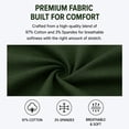 thumbnail image 5 of 5-Pack Men's Cotton Flex Stretch Cargo Shorts&nbsp;, 5 of 7