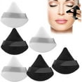 thumbnail image 2 of Make Up Powder Puffs, Face Triangle Powder Puff for Women and Girls Makeup Puff Makeup Tool,6pcs, 2 of 5
