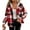 Bd Red, variant on Shackets for Women 2025, Lightweight Plaid Baseball Jacket Casual Oversized Hooded Spring Coat 2025 Trendy Outdoor Festival Windbreaker Petite Plus Size Breathable Long Red S