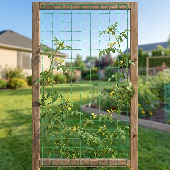 VERDANVERSE Durable Garden Netting for Climbing Plants Nylon Trellis Net Outdoor