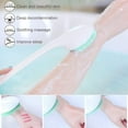 thumbnail image 5 of GIXUSIL 4Pcs Silicone Body Scrubber, Long Handle Back Scrubber for Shower, Silicone Body Brush Shower Scrubber For Body, Shower Srush Back Brush Body Exfoliator for Women Men(multicolor), 5 of 7