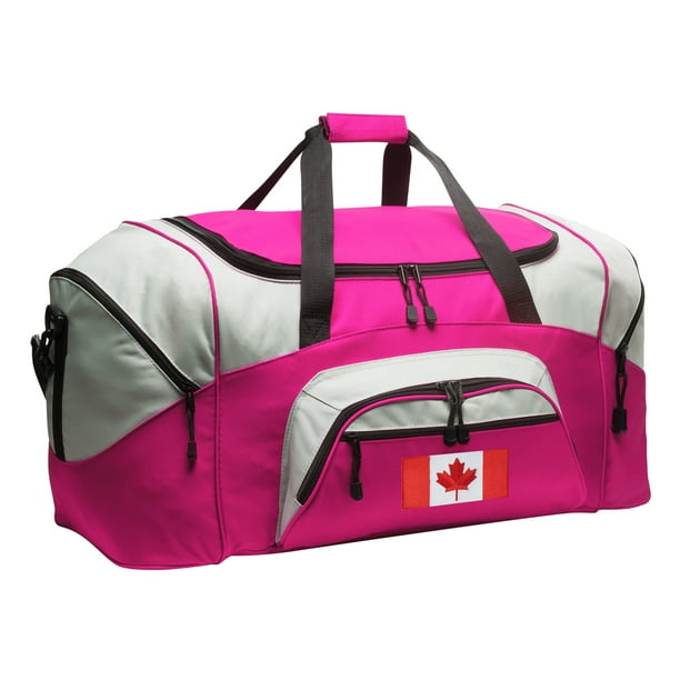 Canadian Flag Duffle Bag or Ladies Canada Flag Luggage