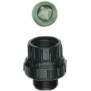 Raindrip R622CT Anti-Syphon Drip Irrigation Fitting, 3/4", Black
