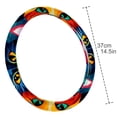 thumbnail image 4 of Cat 14.5 Inch Printing PVC Leather Auto Accessories Car Wheel Cover Steering Wheel Covers, 4 of 6