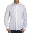 thumbnail image 3 of Mens Dress Shirts Regular Fit Long Sleeve Casual Button Down Shirt for Men, 5XL, White, 3 of 8