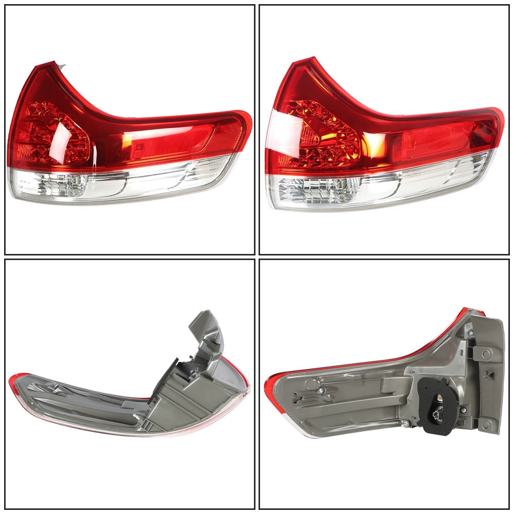 LABLT Passenger Side Tail Light Replacement for 2011-2014 Toyota Sienna Base LE Limited XLE Rear Tail Light Lamp Right 8155008030 TO2805107