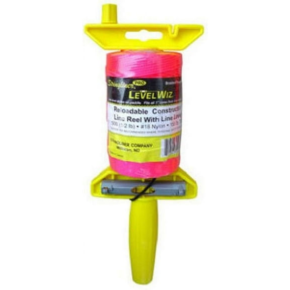 STRINGLINER COMPANY 24462 Stringliner LevelWiz Reel 500' BR FL. PK, 500-Feet, Multi