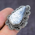 thumbnail image 2 of Natural Dendrite Opal Gemstone Handmade 925 Sterling Silver Ring Size 8, 2 of 2