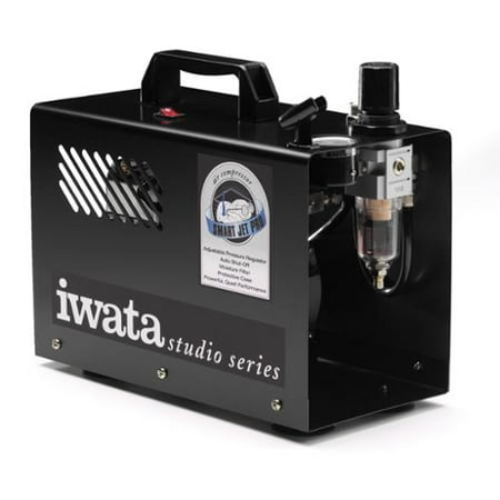 - Iwata-Medea Studio Series Smart Jet Pro Single Piston Air Compressor
