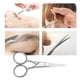 thumbnail image 5 of Seitruly Tijeras para bigote, ligeras, resistentes al desgaste, a la moda, mano de obra fina, belleza distintiva, cortadora, fiesta de negocios plantillas de cejas puntiagudo Seitruly CE012321-02, 5 of 6