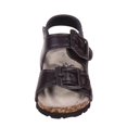thumbnail image 5 of Beverly Hills Polo Club Boys Buckle Toddler Footbed Sandals, Brown, 5, 5 of 5